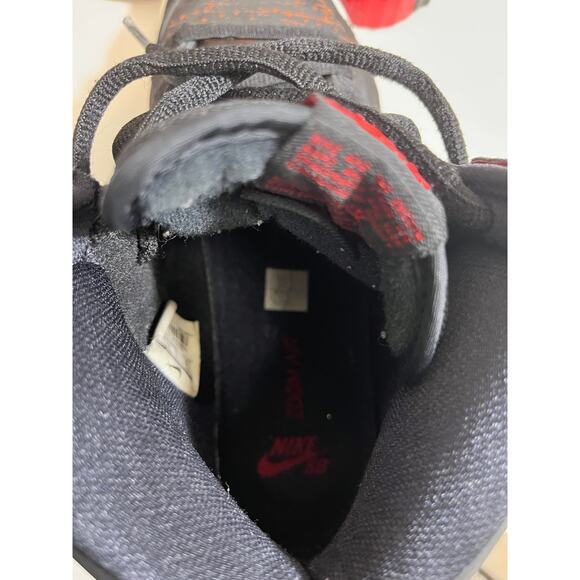 2015 Nike Dunk High Pro SB‎ 'Distressed Leather' 305050-026 Men's Size 9 - Picture 9 of 11